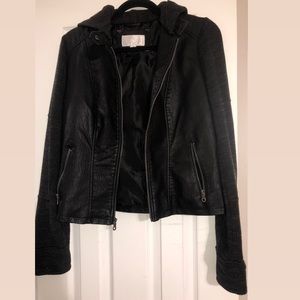 Xhilaration Faux leather jacket